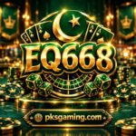 EQ668 online gaming platform interface with mobile gaming features