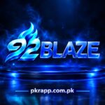 92blaze online gaming platform logo and game interface